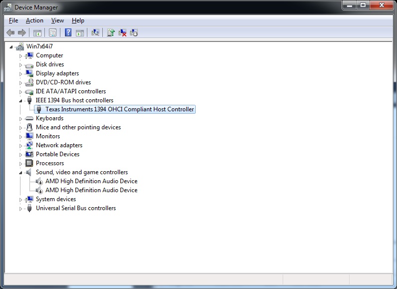  1394 Ohci  Windows 7  -  6
